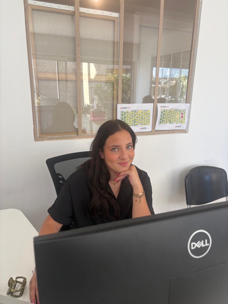 Angélina, alternante en comptabilité chez SAUDEC